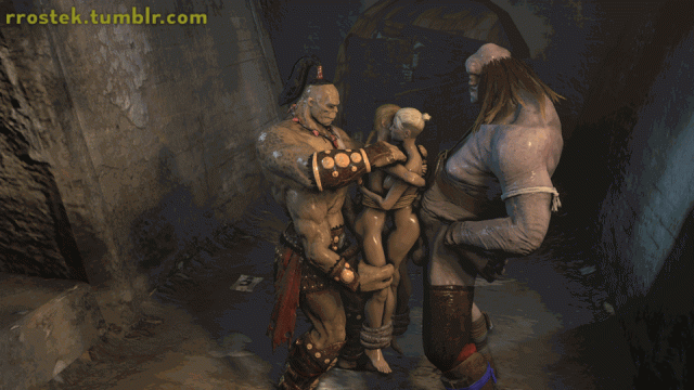 cassie cage+goro+sonya blade